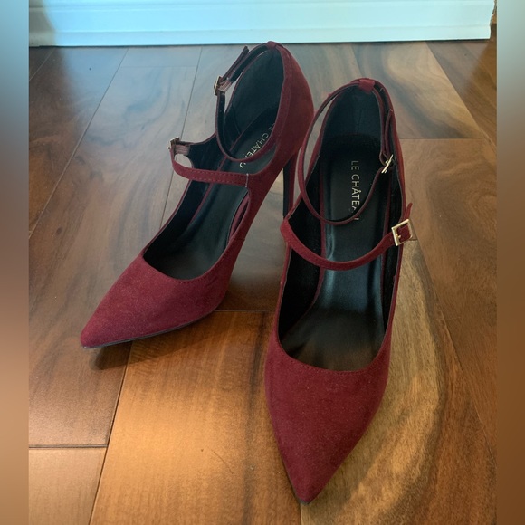 NEW Burgundy Heels - Picture 3 of 3